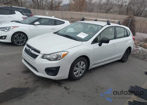 2013 Subaru Impreza 2.0I из США, поврежденный, VIN JF1GPAA64D2897553